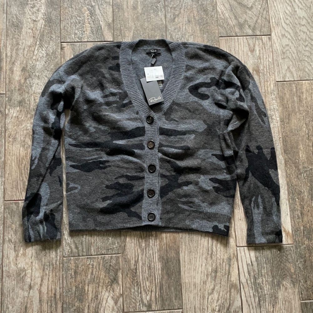 Rails V-neck Cardigan